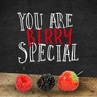 You are berry special